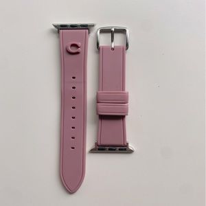 Pink COACH Apple Watch Band 38mm